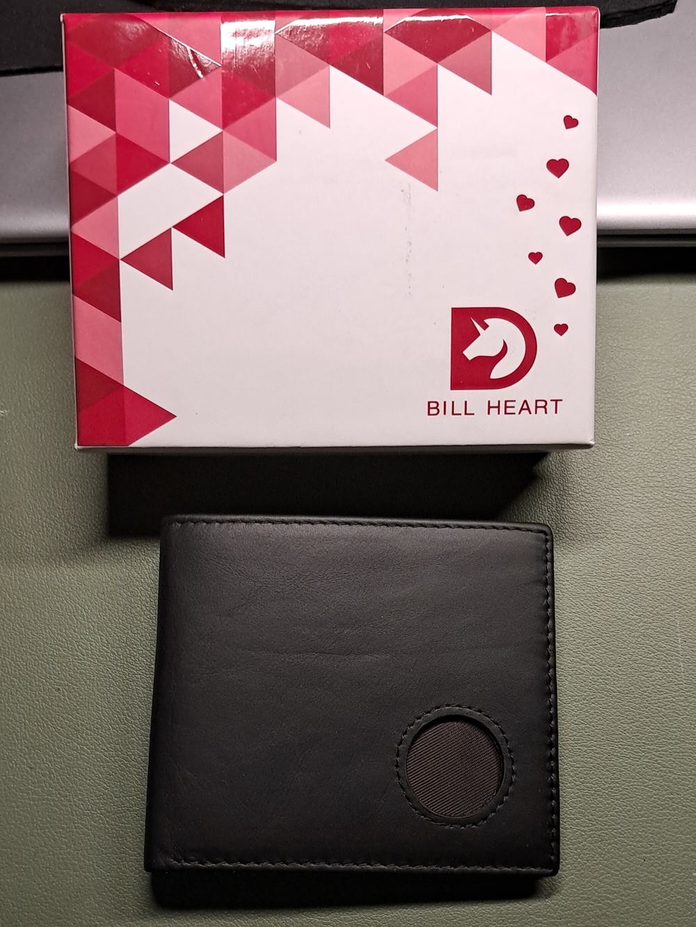 Black Leather Wallet